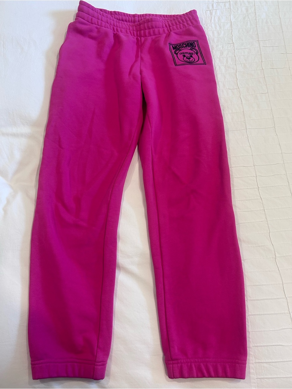 Moschino Women’s Fuchsia Sweatpants Size USA6